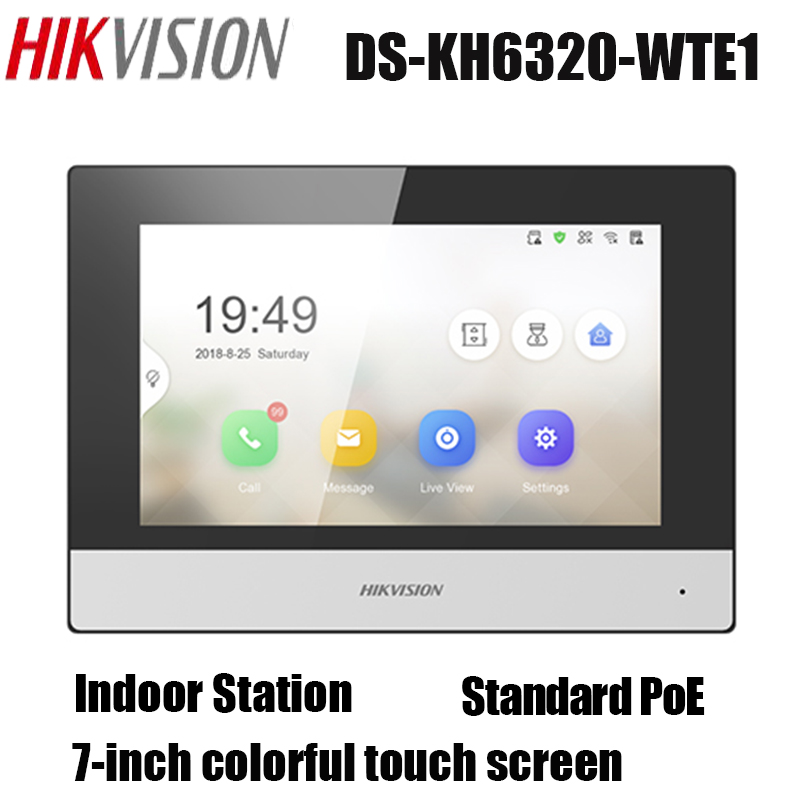 Hikvision DS-KH6320-WTE1 ǳ ̼ 7 ġ äο..